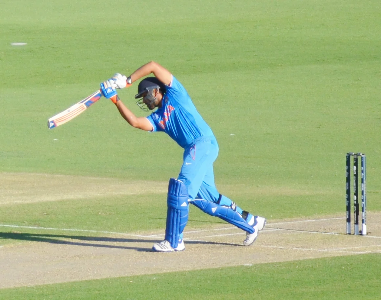 Rohit Sharma batting for India at the 2015 Cricket World Cup